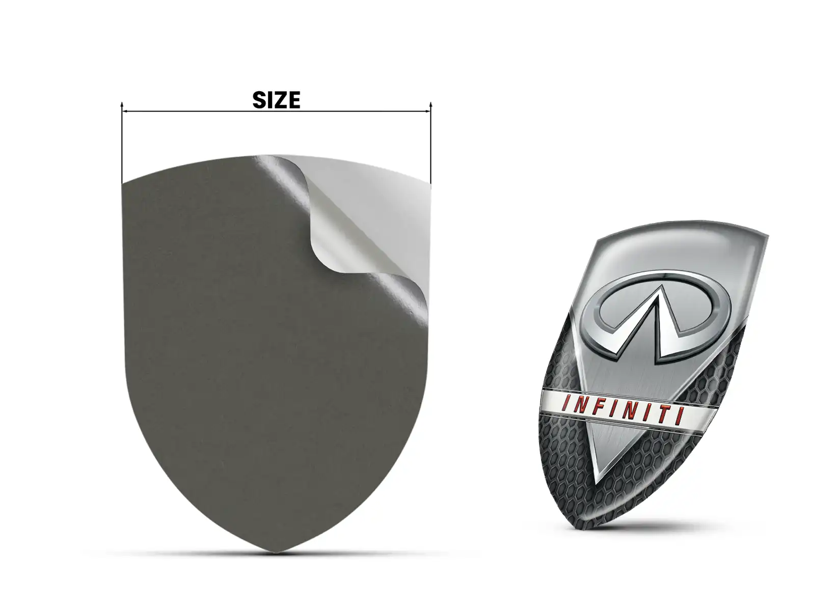 Infiniti Kuppelaufkleber Zeitgemäß Chic Max Version Resilient